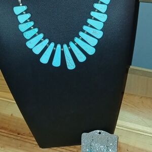 Turquoise Statement Necklace